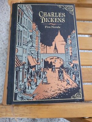 Charles Dickens: 5 Five Novels Leather Collectible Edition Barnes and Noble-image