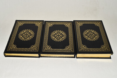 Easton Press 3V PASSAGE INDIA A WITH ROOM VIEW HOWARD'S END Forster LEATHER OOP!-image