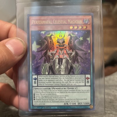Yugioh- Performapal Celestial Magician (Ultra Rare) (1st Edition) - LDS3-EN130 P-image
