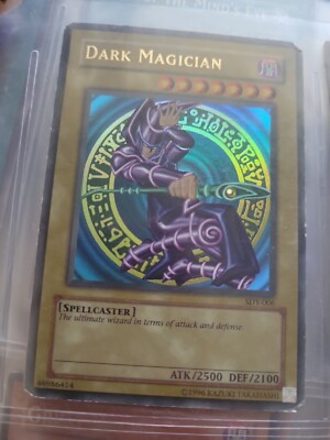 Dark Magician 1st Edition -Ultra Rare Holo Foil NA English Yugioh Card Gold-image