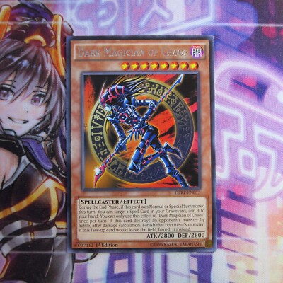 1X DARK MAGICIAN OF CHAOS	YGLD-ENC02 DPRP-EN013  YUGIOH-image