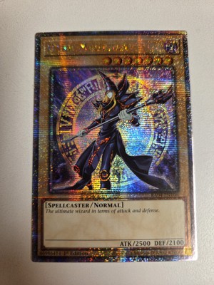 Dark Magician RA04-EN106 8th Art Quarter Century Secret Rare 1st Edition Yugioh-image