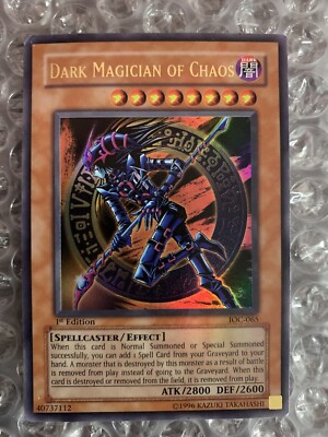Dark Magician Of Chaos - IOC-065 - Ultra Rare - 1st Edition - PL - Holo Bleed-image