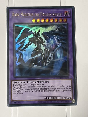 Yu-Gi-Oh! Dark Magician the Dragon Knight - LEDD-ENA00 NM-image