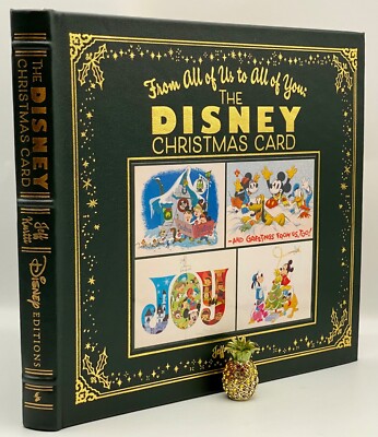 1st Easton Press WALT DISNEY CHRISTMAS CARD Collectors LTD Edition ILLUSTRATED!-image
