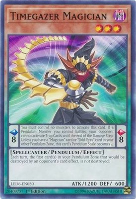 Timegazer Magician - LED6-EN050 - Common - 1st Edition - Near Mint-image