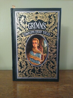 Grimm's Complete Fairy Tales Gilt Edge Bonded Leather Collectible Ed Illustrated-image