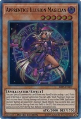 Yugioh! Apprentice Illusion Magician - JMPS-EN007 - Ultra Rare - Limited Edition-image