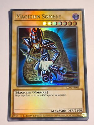 Dark Magician (V.1 - Ultra Rare)●YUGIOH●LC01●2023●FRENCH●LIMITED ED●NM●09334-image