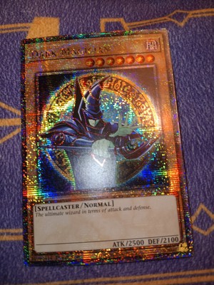 1x Dark Magician 9th Art First Edition Quarter Century RA04-EN106 Near Mint -image