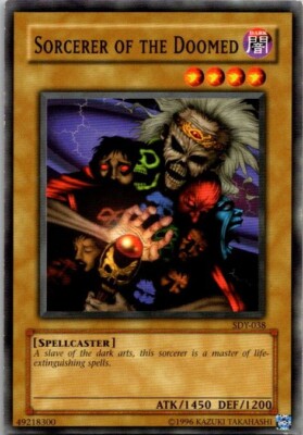 Sorcerer of the Doomed SDY-038 Yugioh LP-image