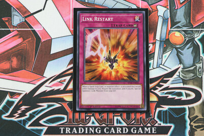 YuGiOh Trap Card Link Restart SP18-EN050 1st Edition Common-image