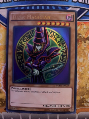 YUGIOH DARK MAGICIAN YGLD-ENC09 NM-image