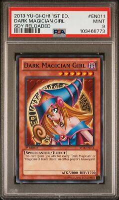 Yu-Gi-Oh! - Dark Magician Gril  2013 YSYR-EN011 PSA 9 1st Edition-image