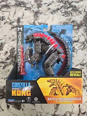 Monsterverse Godzilla VS Kong BATTLE MECHAGODZILLA 6