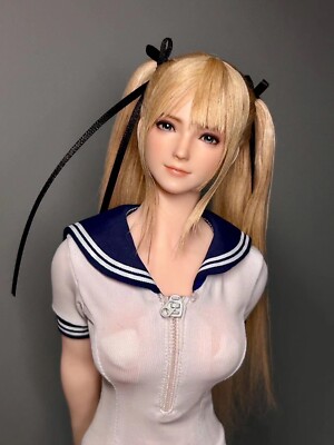 custom 1/6 Dead or Alive Marie Rose head sculpture-image