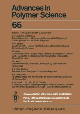 Characterization of Polymers in the Solid State I: Part A: NMR and Other Spectro-image