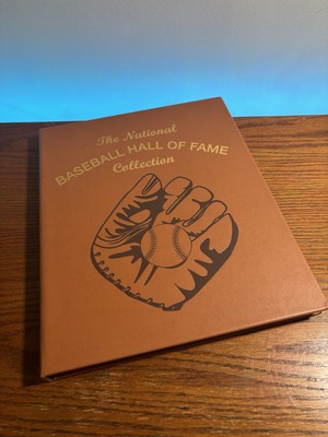 National Baseball Hall Of Fame Collection Leather Bound Book Epic Ink J. Buckley-image
