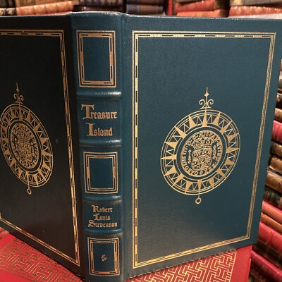 Easton Press: ROBERT LOUIS STEVENSON: TREASURE ISLAND: LONG JOHN SILVER-image