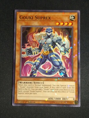 Yu-Gi-Oh! Gouki Suprex SP18-EN018 1st Edition Starfoil LP/NM-image