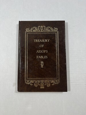 Treasury of Aesops Fables: Avenel Books Hardcover By Oliver Goldsmith-image