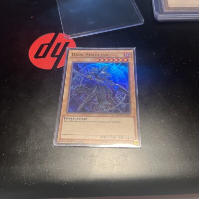 DARK MAGICIAN 1ST EDITION HOLOGRAPHIC MVP1-EN054 Yugioh Trading Card-image