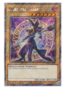 Dark Magician (8th Art) - RA04-EN106 - Platinum Secret Rare Stampede-image