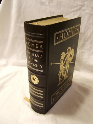 The Iliad & The Odyssey by Homer Collectible Gilt 1999 Barnes and Noble Edition-image