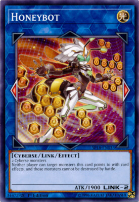 1x Honeybot - SP18-EN033 - Common - 1st Edition SP18 - Star Pack VRAINS YuGiOh N-image