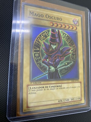 Mago Oscuro [Dark Magician] 1st Ed SYE-SP001 | SUPER RARE Yugioh Card Spanish-image
