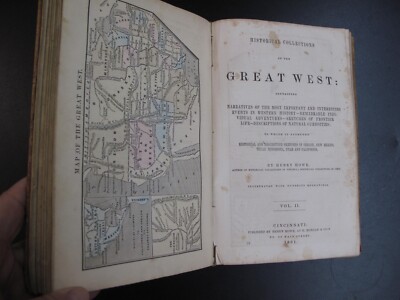 Henry Howe Historical Collections of the Great West 2V in 1 Cincinnati OH 1851-image
