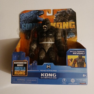 KING KONG W/ Battle Axe & Battle Damage. NEW MONSTERVERSE FREE SHIP-image