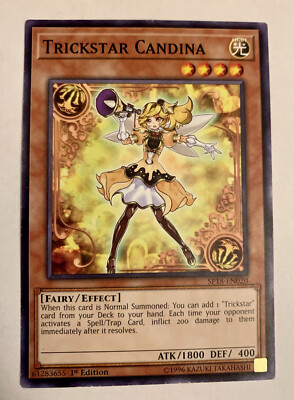 YuGiOh! Trickstar Candina - SP18-EN020 - 1st Edition *NEW*-image