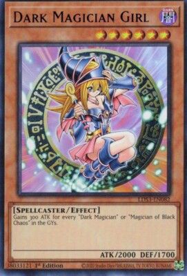 Dark Magician Girl (Blue) LDS3-EN082 Legendary Duelists: Season 3 1st Edition NM-image