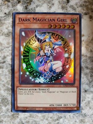Yu-gi-oh! TCG BLUE LDS3-EN082 Dark Magician Girl Ultra Rare YUGIOH! x1 NM 🔵-image