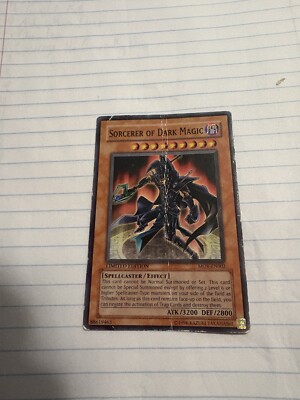 Yugioh! The Movie Promo Set Sorcerer of Dark Magic MOV-EN002 Limited Edition TCG-image