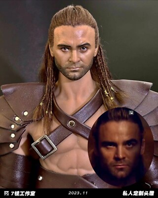 custom 1/6 Spartak Gannicus head-image