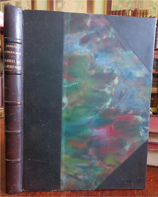 Antiquarian Manual Antiques Collecting 1926 Schleicher illustrated leather book-image