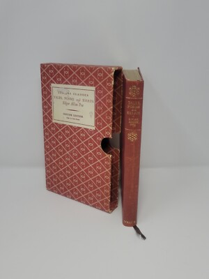 ⚜️EDGAR ALLAN POE Tales,Poems And Essays 1963 UK (Collins Edition) Leather Bound-image