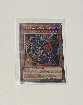 Yu-Gi-Oh! Dark Magician Of Chaos #RA03-EN134 Platinum Secret 1st Ed (NM)-image