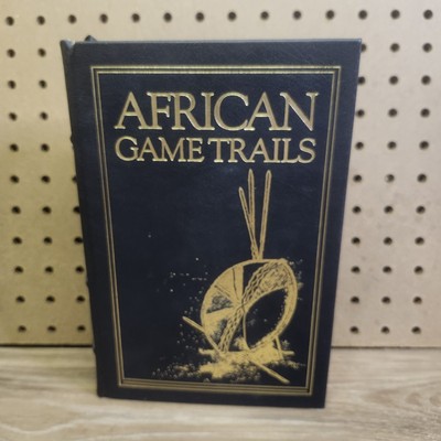 AFRICAN GAME TRAILS by Theodore Roosevelt, Safari Big Game Hunting 1987 EUC-image