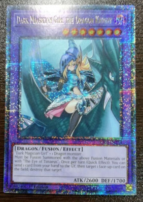 Yu-Gi-Oh! Dark Magician Girl 25th Secret Rare English 7b289ywj-image