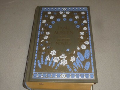 BARNES & NOBLE JANE AUSTEN SEVEN NOVELS BOOK LEATHER BOUND COLLECTIBLE EDITION  -image