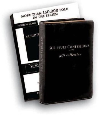 Scripture Confessions Gift Collection - Leather Bound By Keith Provance - GOOD-image