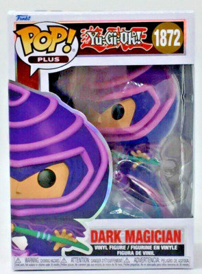 Funko Pop! PLUS Yu-Gi-Oh! Dark Magician #1872  with POP Protector-image