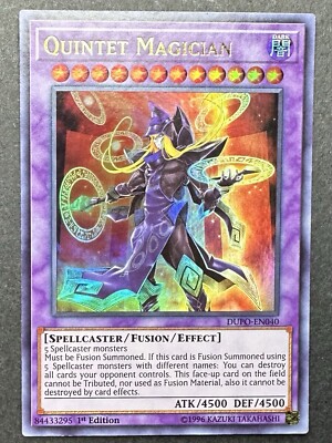 Quintet Magician DUPO-EN040 Duel Power 1st Edition A30-image