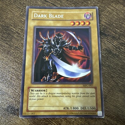 Yu-Gi-Oh Dark Blade MFC-007 Magician's Force Unlimited EN Vintage-image
