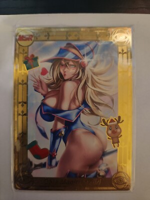 Dark Magician Girl Yu-Gi-Oh Goddess StoryGold Metal Card Waifu-image