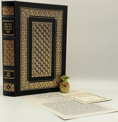 Easton Press ONE FLEW OVER THE CUCKOOS NEST Collectors Edition ILLUSTRATED Leath-image