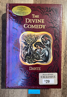 NEW Sealed The Divine Comedy by Dante Barnes & Noble Leatherbound-image